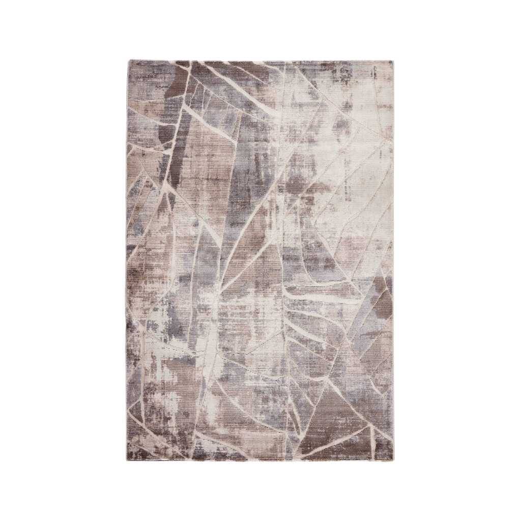 Rezas Everyday Noble 6 Gulvtæppe 250 x 350, Grey White.