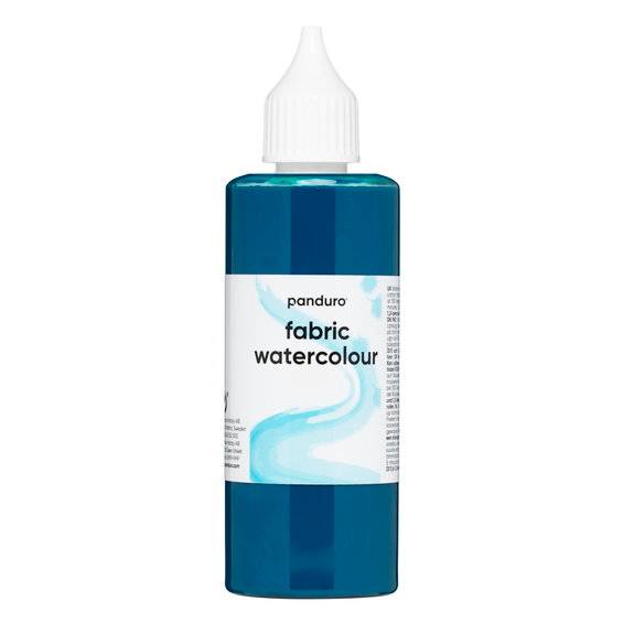 Fabric Watercolour 85 ml – turkos textilfärg akvarell - Turkos