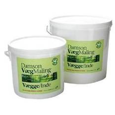 Hvid - Damson Paint loft/vægmaling - Glans 10 - 4,5 l