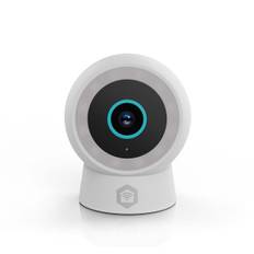 Nedis - SmartLife udendørskamera | Wi-Fi | Spotlight | 3MP Full HD 1296p | IP65 | Cloud Storage (mulighed) / microSD (ikke inkluderet) / Onvif | 5 V DC | Med bevægelsessensor | Nattesyn | Hvid - WIFICO14CWT