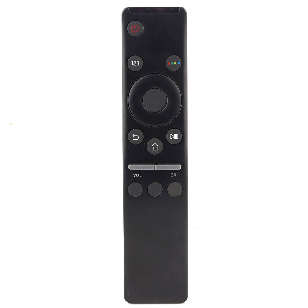 Smart stemmefjernbetjening til Samsung QLED TV Kompatibel universel reservefjernbetjening med infrarød teknologi Nem parring Virker med Netflix og H