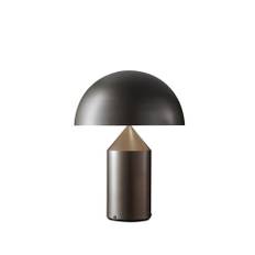 Oluce Atollo medium 239 bordslampa metall Satin bronze - Brun