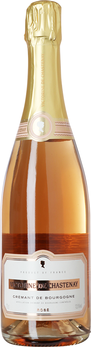Crémant de Bourgogne Rosé, Pinot Noir, Victorine de Chastenay, Caves des Hautes Côtes