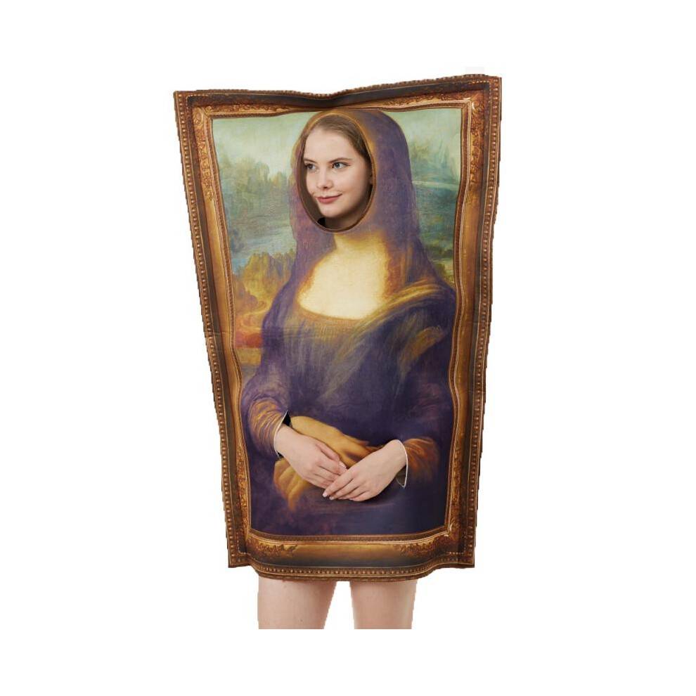 (Wine barrel) Halloween Costume Funny Prank Wall Painting Jumpsuit School Performance Cosplay Outfit
