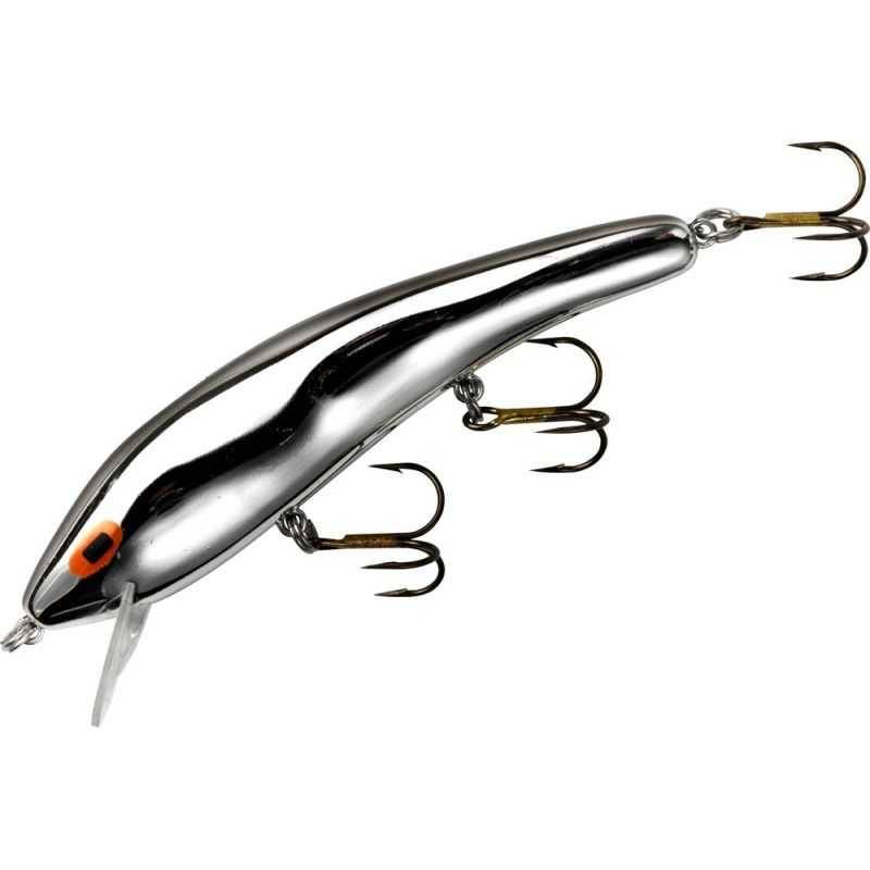 Ripplin Red Fin Wobler - Crome/Black