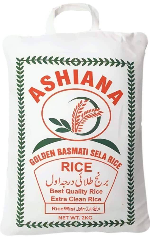Ashiana Gyllene Basmati Sella Ris 2 kg