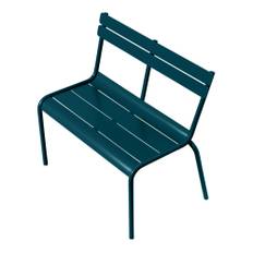 Fermob - Luxembourg Kid Bench Acapulco Blue 21 - Havebænke - Frédéric Sofia - Blå - Metal
