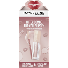 Maybelline New York Lifter Gloss Set 002 Lifter Gloss Ice & 006 Lifter Line Leader