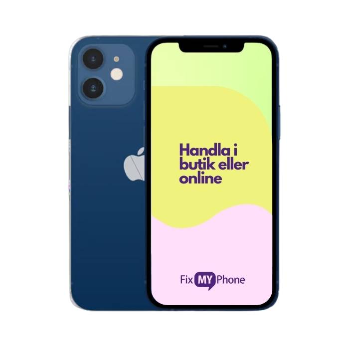 iPhone 12 Mini Begagnad Blå 256 GB Premium