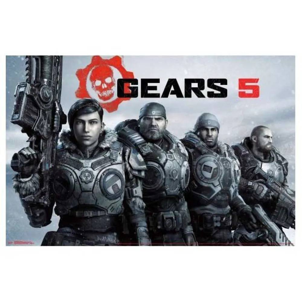 Difuzed Gears Of War Holdplakat
