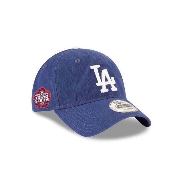 MLB 2025 Opening Game Tokyo Series Model 9TWENTY Strapback Los Angeles Dodgers TOKYO SERIES STRAPBACK CAP LOS ANGELES DODGERS LA Hat World Tour 920 blå