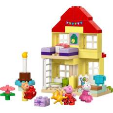 LEGO DUPLO Peppa Pig Pink Peppas Geburtstagshaus 10433