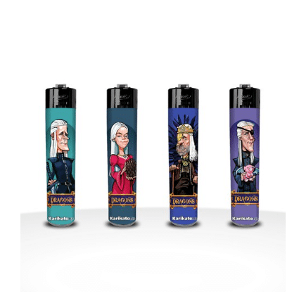 Atomic Festival Dragons Flint Lighter