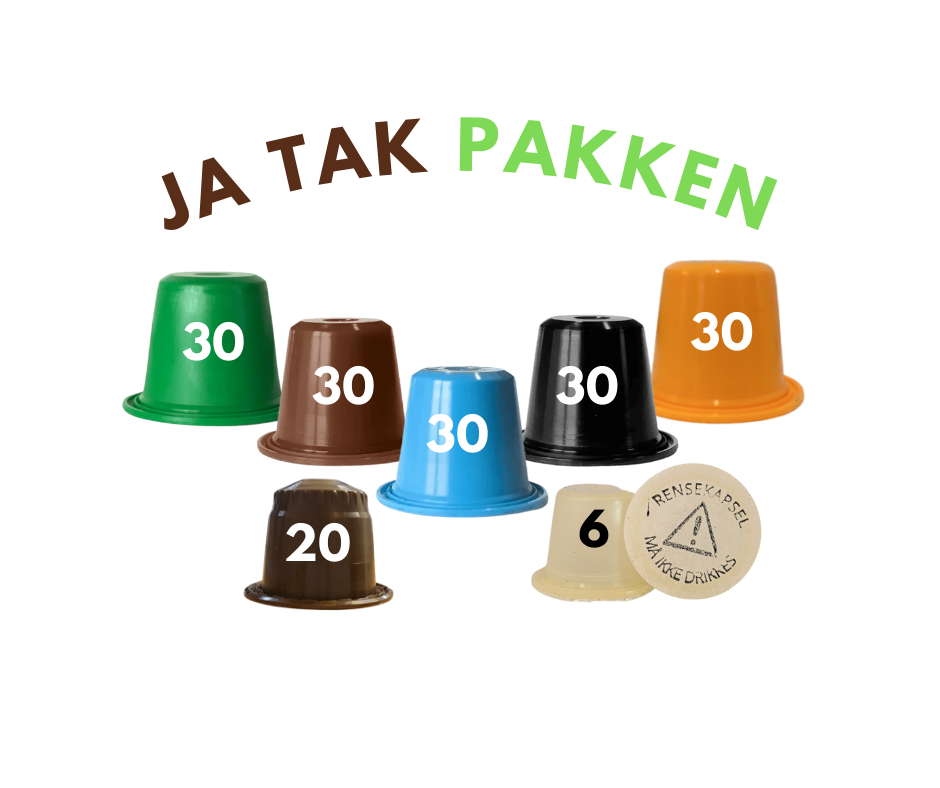 JA TAK PAKKEN Nespresso