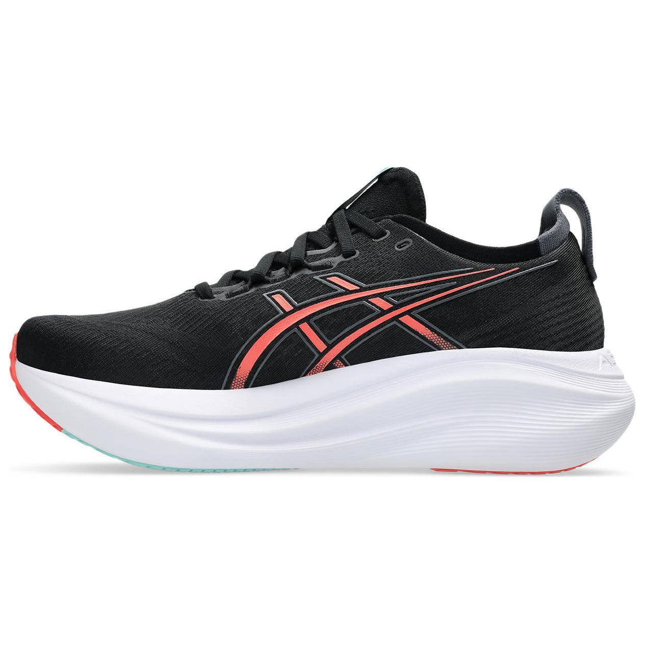 ASICS Gel Nimbus 27 Black Coral Reef Sneakers 1011B958-004 42.5 svart