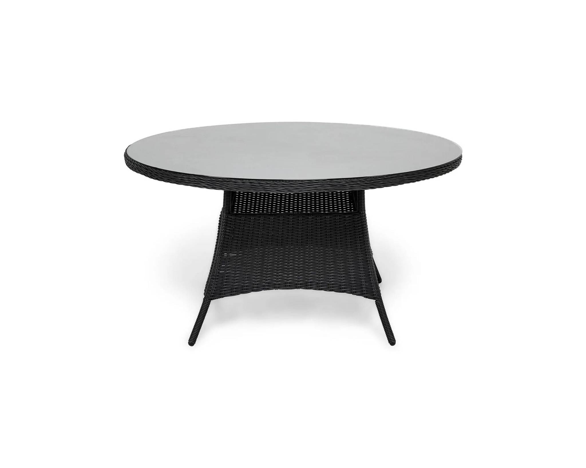 Marcus trädgårdsbord ø 140 cm svart