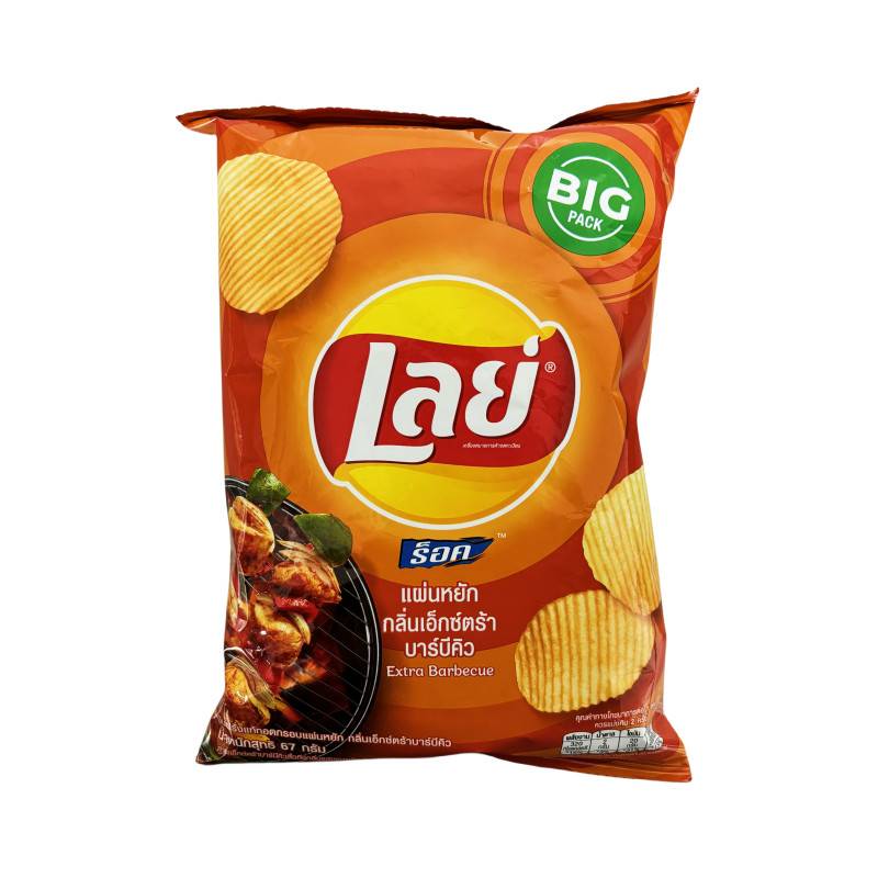 Köp potato chips Lays extra BBQ på nätet