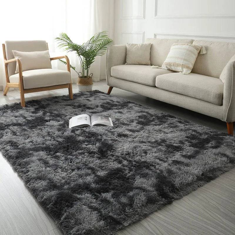 Modern Living Room Large Carpet Long Hair Children's room Carpets Bedroom Furry Decoration Rug - 2042-18 / 100x160cm 39x63inch