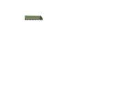 (ComputerSalg) BST Hattehylde uden skillevægge, 3 pladser B900 mm Grøn