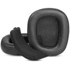 G935 Ersatz-Ohrpolster für Kopfhörer, kompatibel mit Logitech G935 G635 G933 G633 Gaming-Headset Ohrenschützer Schaumstoff (PU-Leder + Stirnband)