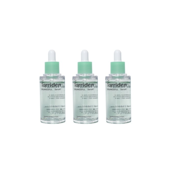 [DEAL]Torriden Balanceful Cica Serum - 50ml (3ea) set - black
