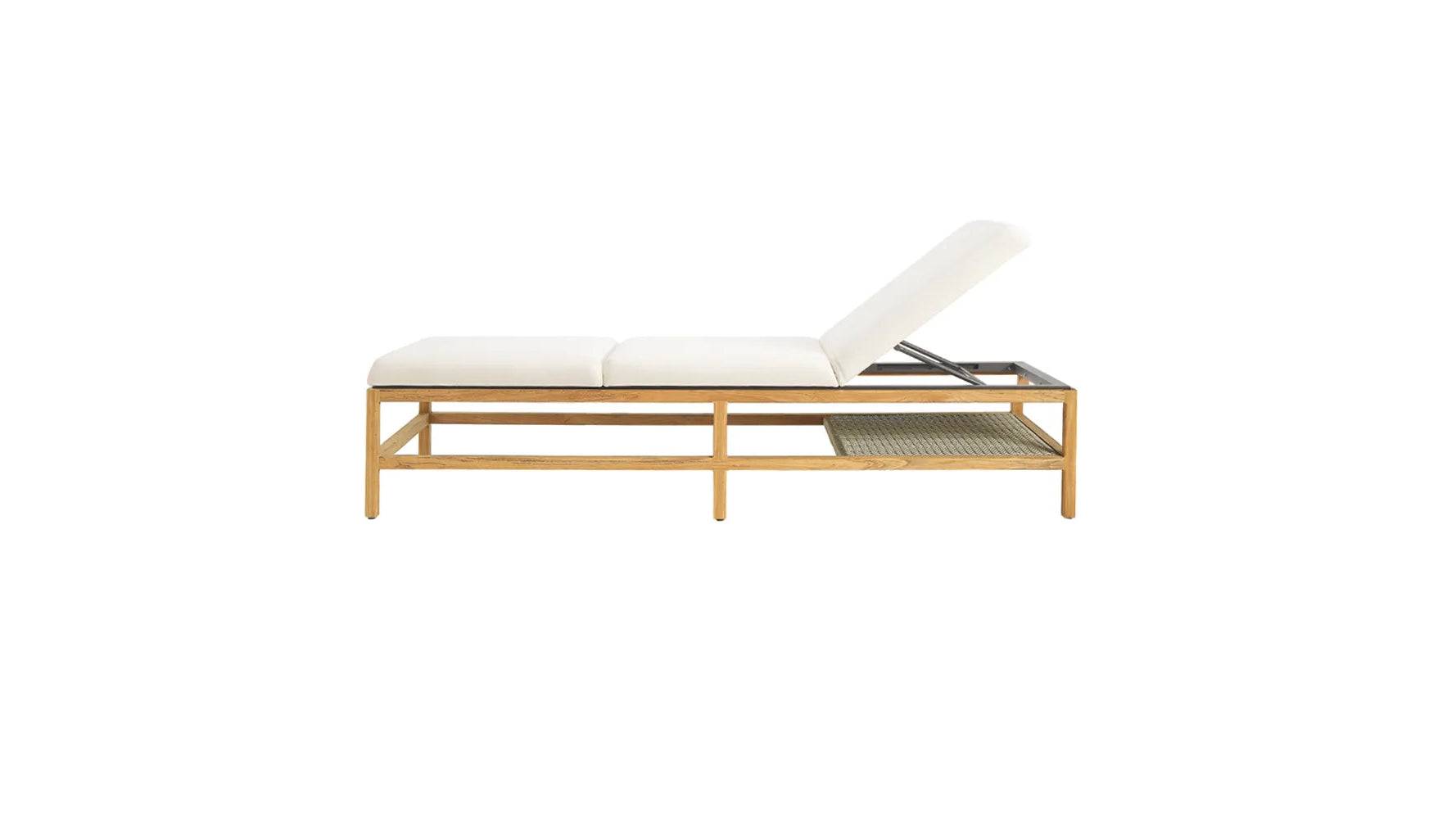Grand life sunbed - Cushion Cat.B shaped OFT731 / Polyolefin F Ceruleo T73