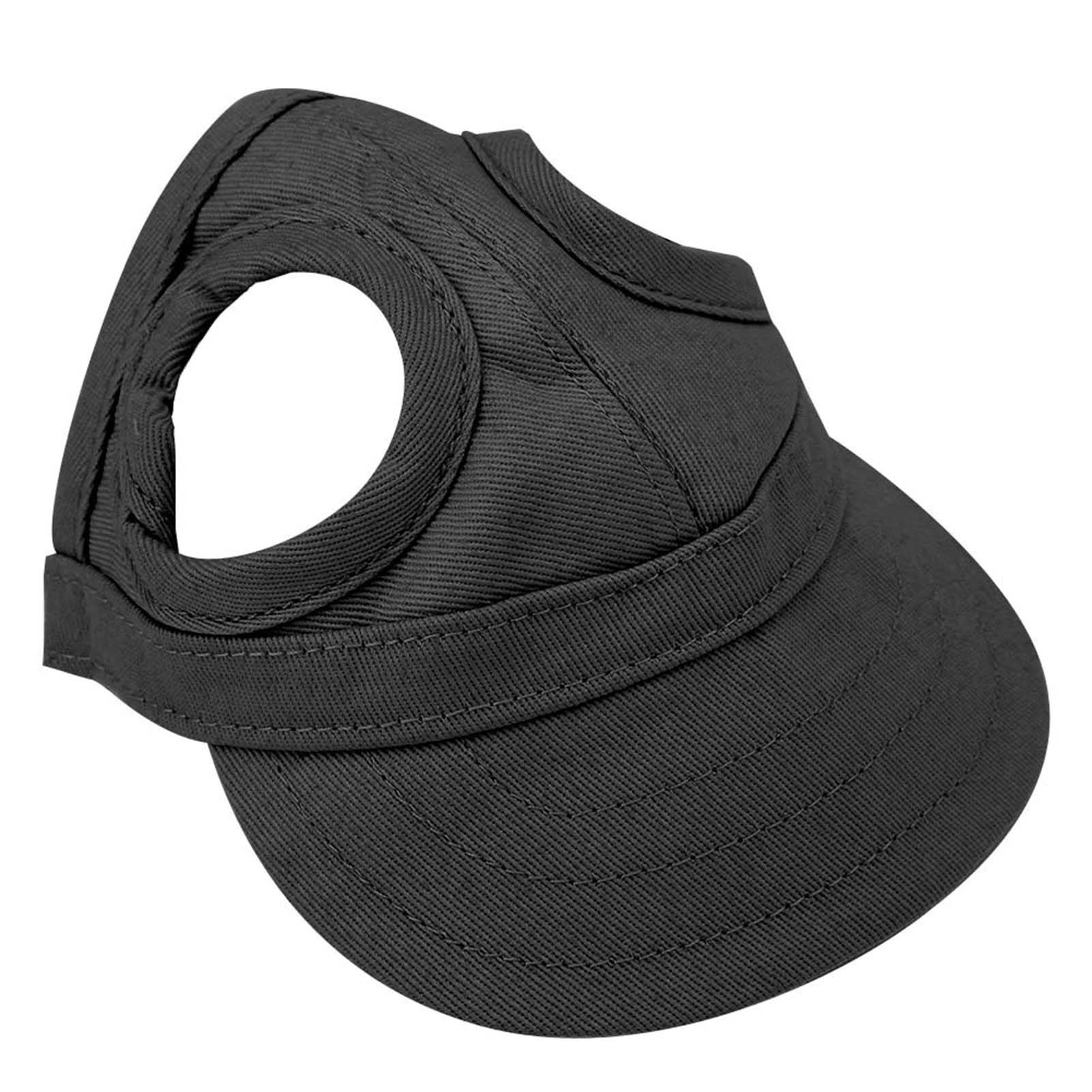 Husdjur Hund Katt Baseball Utomhus Keps Solhatt Justerbar Randig Sommar Rese Sport Hatt (Blå L)