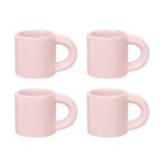 HEM - Bronto Espresso Cup (Set of 4) - Pink - Espressokoppar - supergroup - Rosa