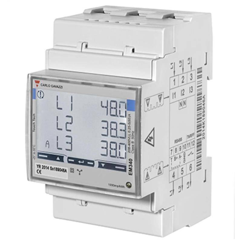 Energimätare MID M-Bus 3-Fas 65A 400V IP51 Carlo Gavazzi