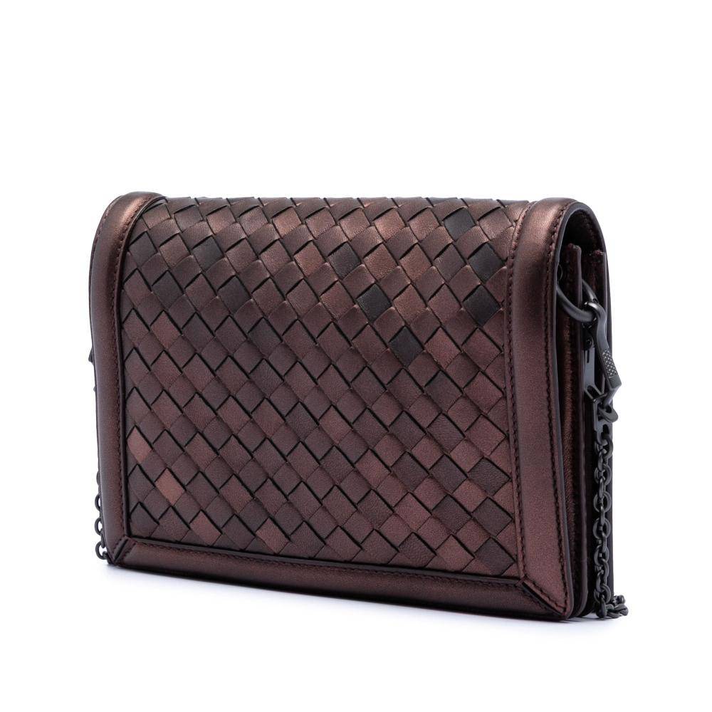 Bottega Veneta Vintage Bottega Veneta Crossbody Bag L 14.50cm x W 20cm x D 4cm - Crossbody Tasker hos Magasin.
