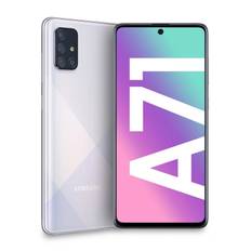 Samsung Galaxy A71 (SM-A715) 128 GB Sølv Okay