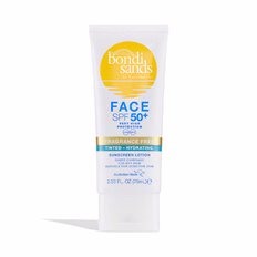 Bondi Sands SPF50+ Fragrance Free Sunscreen Matte Tinted Face Lotion 75ml