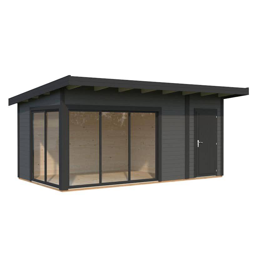 Stuga Palmako Andrea 15,9 m² Slide Plus (inv. 15,2 m²)