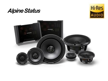 Alpine Status HDZ-653, 6.5 tums trevägs kitsystem