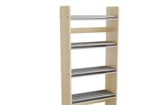 (ComputerSalg) Skohylde Eira Light, 600x250 mm, naturfarvet krydsfinér