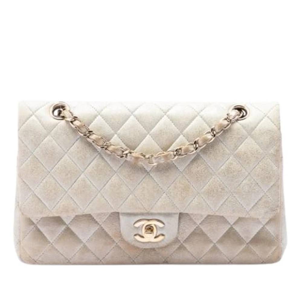 Chanel Vintage Pre-owned Classic Flap Bag - Vintage - Dame - Beige - ONE SIZE - Uld