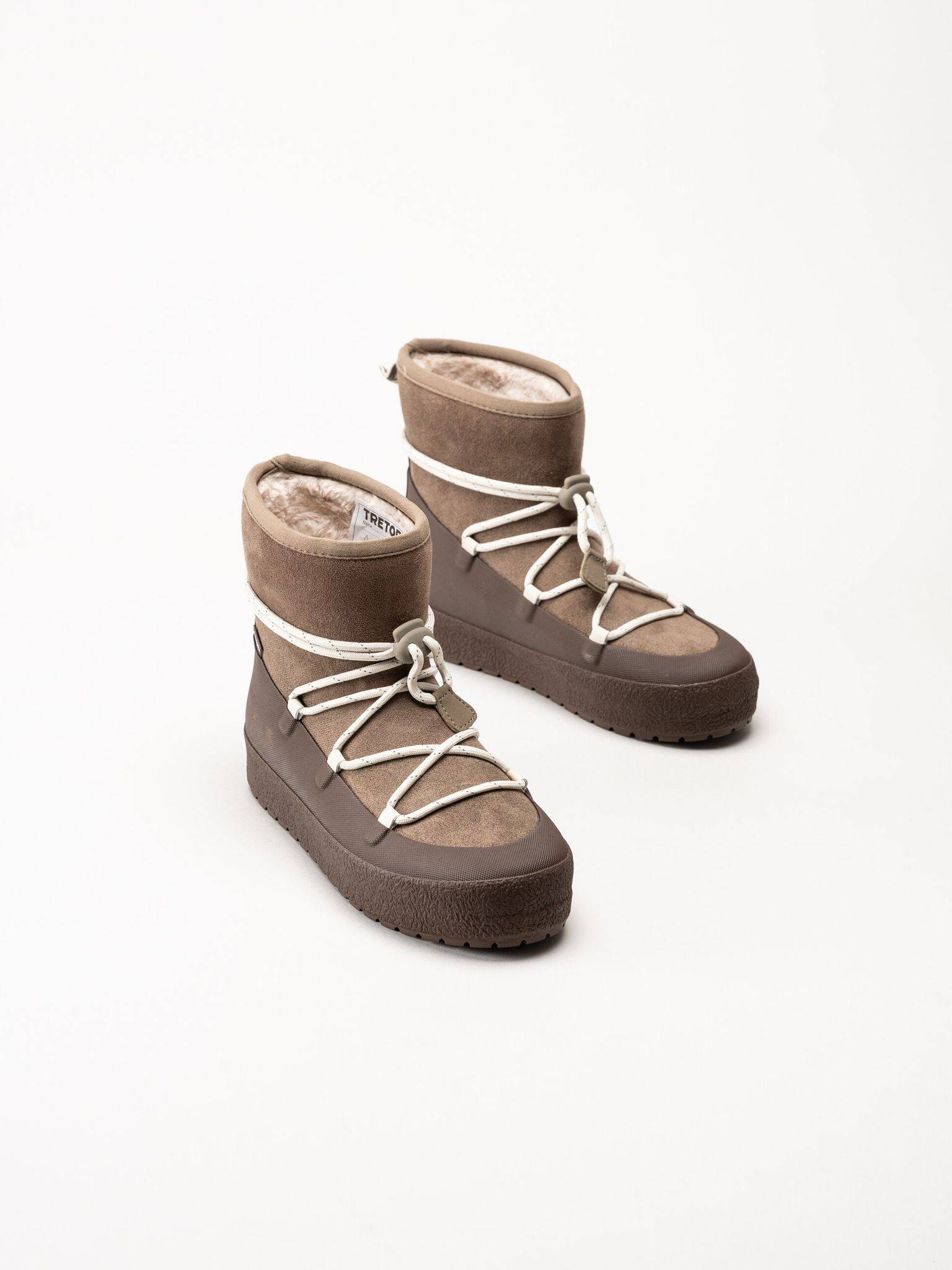 Tretorn - Aspa Hybrid Jr - Bruna vinterboots junior storlek 37 (37)
