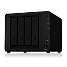 Synology DS420+ 24TB 4 Bay Desktop NAS System, installiert mit 4 x 6TB Seagate IronWolf Festplatten, 24 TB