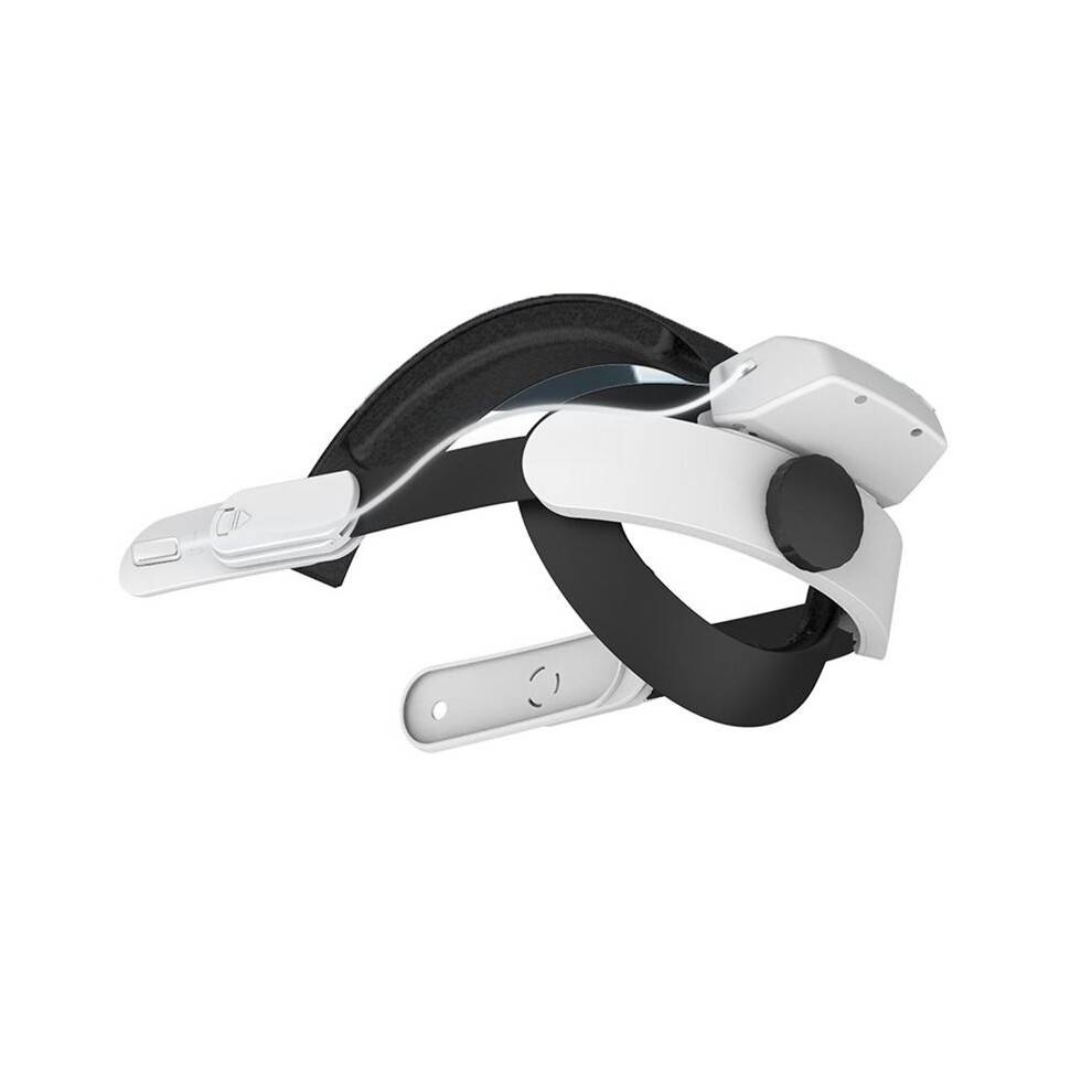 Strap for Meta Quest 3S with Detachable Battery Headband, Adjustable Straps for Quest 3/Quest 2 VR Headset