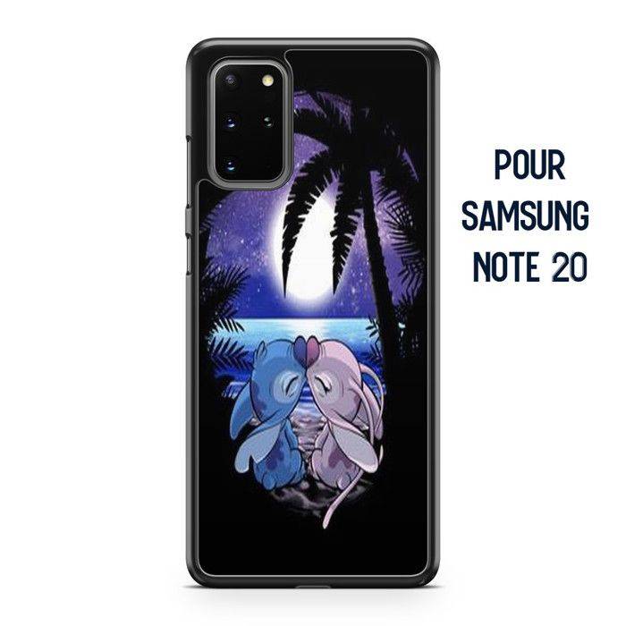 Telefonfodral - Galet Fodral - Kompatibel Samsung Galaxy Note 20 Stitch Disney Lilo och Stitch Ariel Ref 1106
