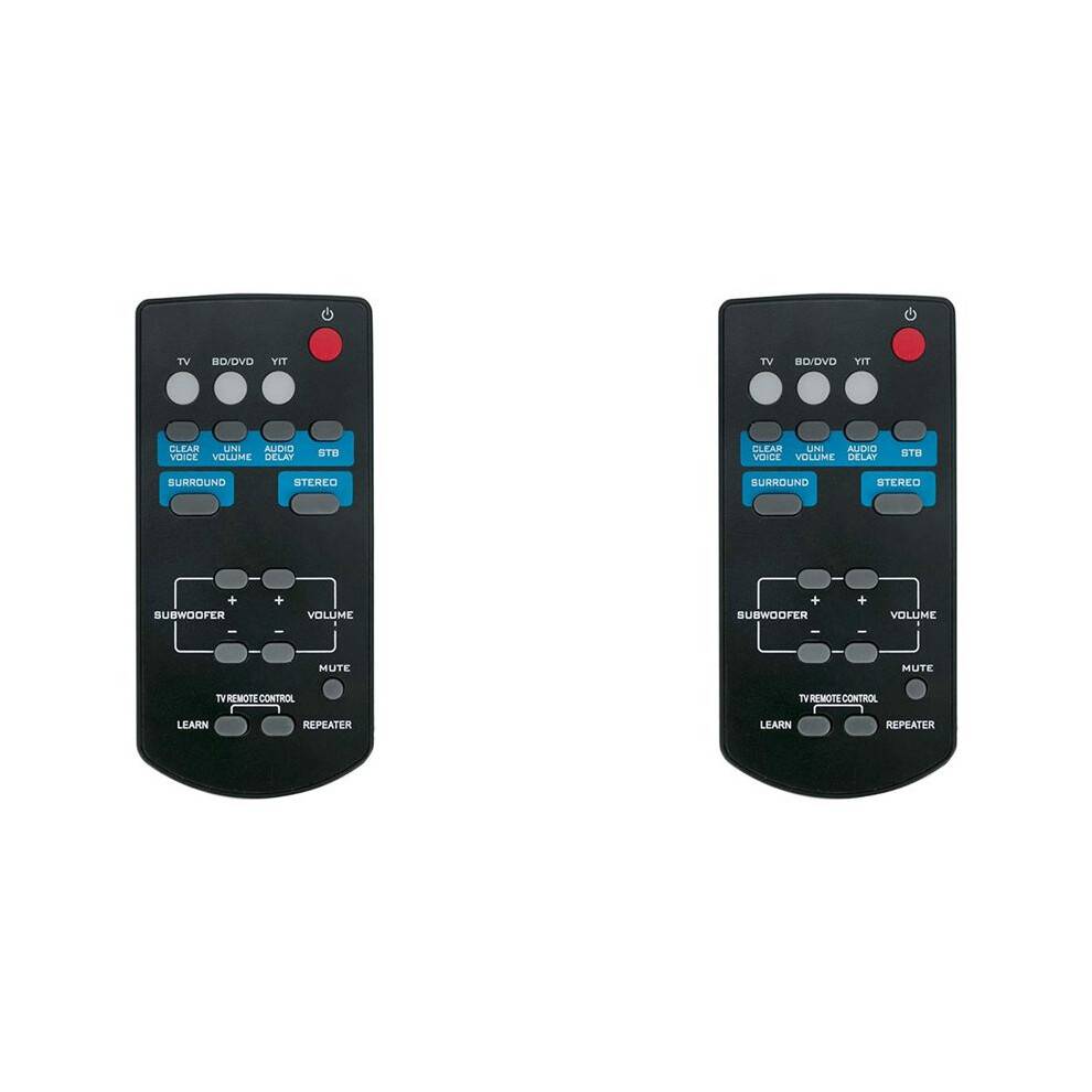 2X FSR60 WY57800 Replace Remote Control for Soundbar ATS-1010 YAS-101 YAS-101BL YAS-CU201 ATS1010 YAS101 YAS101BL