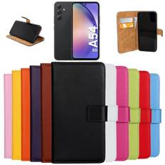 Samsung Galaxy A54 Wallet Case Mobilcover - VÆLG: - multicolor