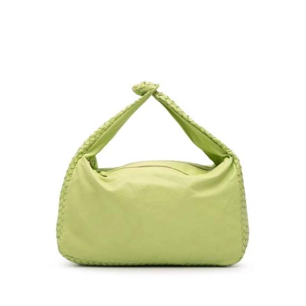 Bottega Veneta Vintage Pre-owned Hobo Bag - Vintage - Dame - Grøn - ONE SIZE - Uld