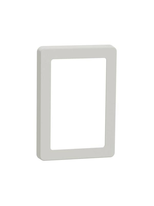 LK FUGA Base 63 Design ramme 1½ modul, lysegrå