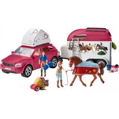 Schleich Auto mit Pferdeanhänger 42535