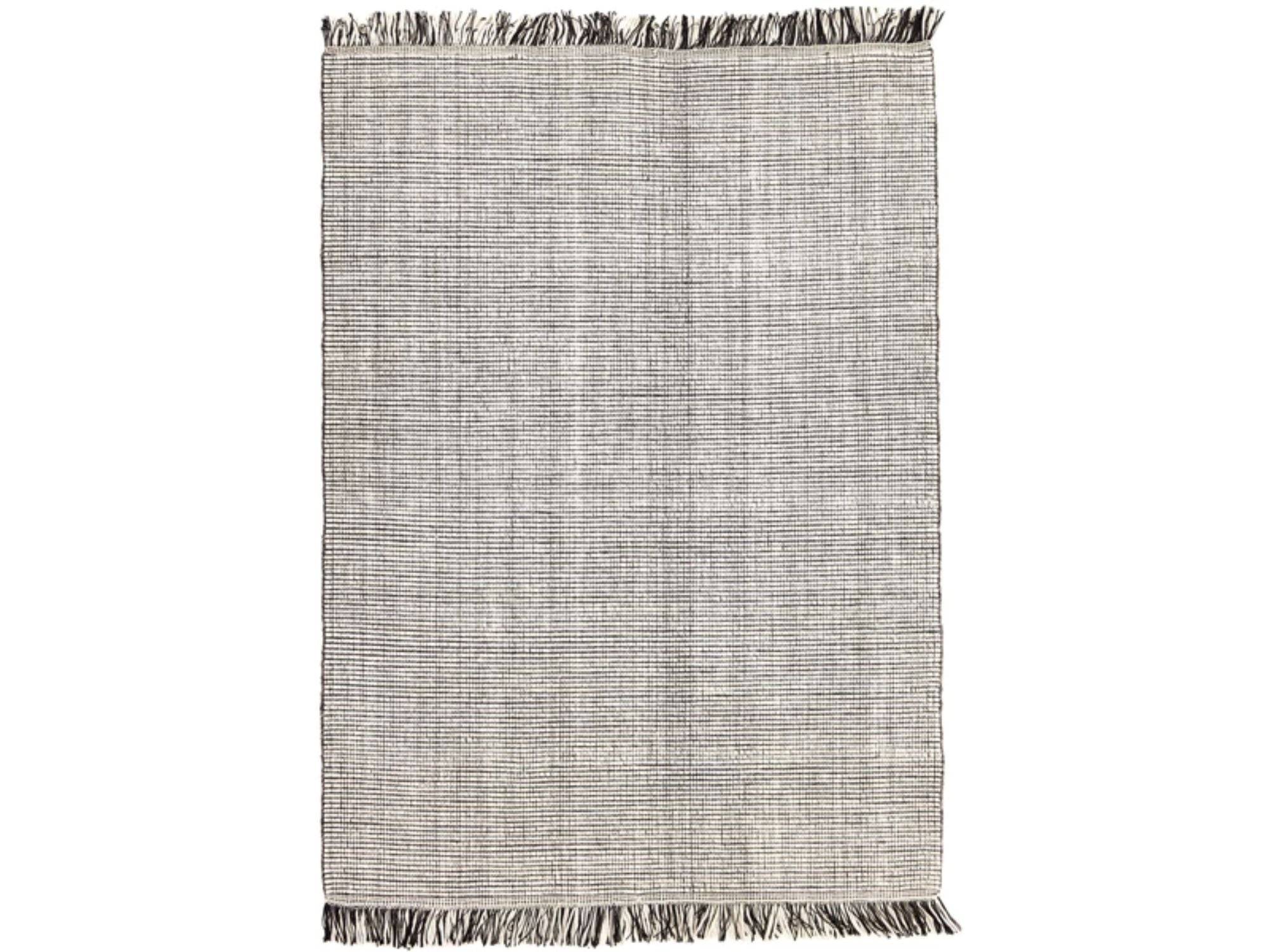 Rezas - Nordic Flair tæppe - B250 x L350 cm / Steel grå/hvid