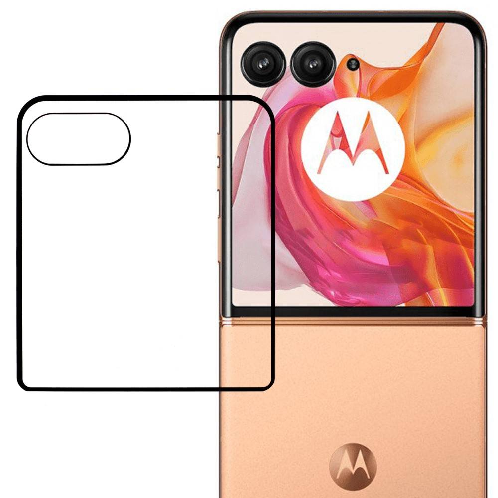Motorola Razr 50 Ultra - Hærdet beskyttelsesglas med komplet dækning