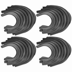 4Set Billiard Table Pocket Corner Liners Replacement Pool Cue Sports Accessory Black