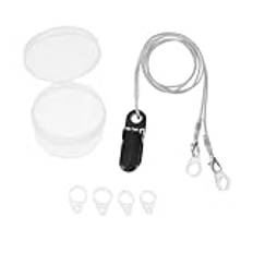 COLLBATH Universal Anti Loss Rope Secure Clip Hållarsnöre för Seniorer Vuxna Hörselförstärkarlina