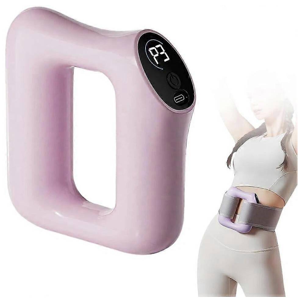 (Pink) Multifunctional Full-Body Fascia Gun, 8-Speed Deep Tissue Massager for Muscle Recovery, Relieves Pain in Back, Legs, Neck & Shoulders